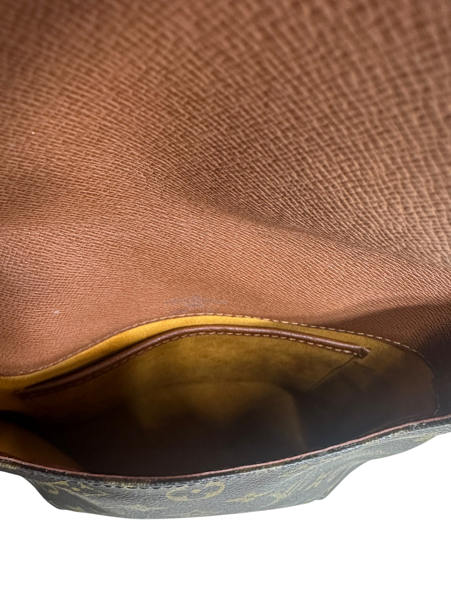 LOUIS VUITTON Monogram Musette Salsa Shoulder Bag Brown Gold Hardware LO2243