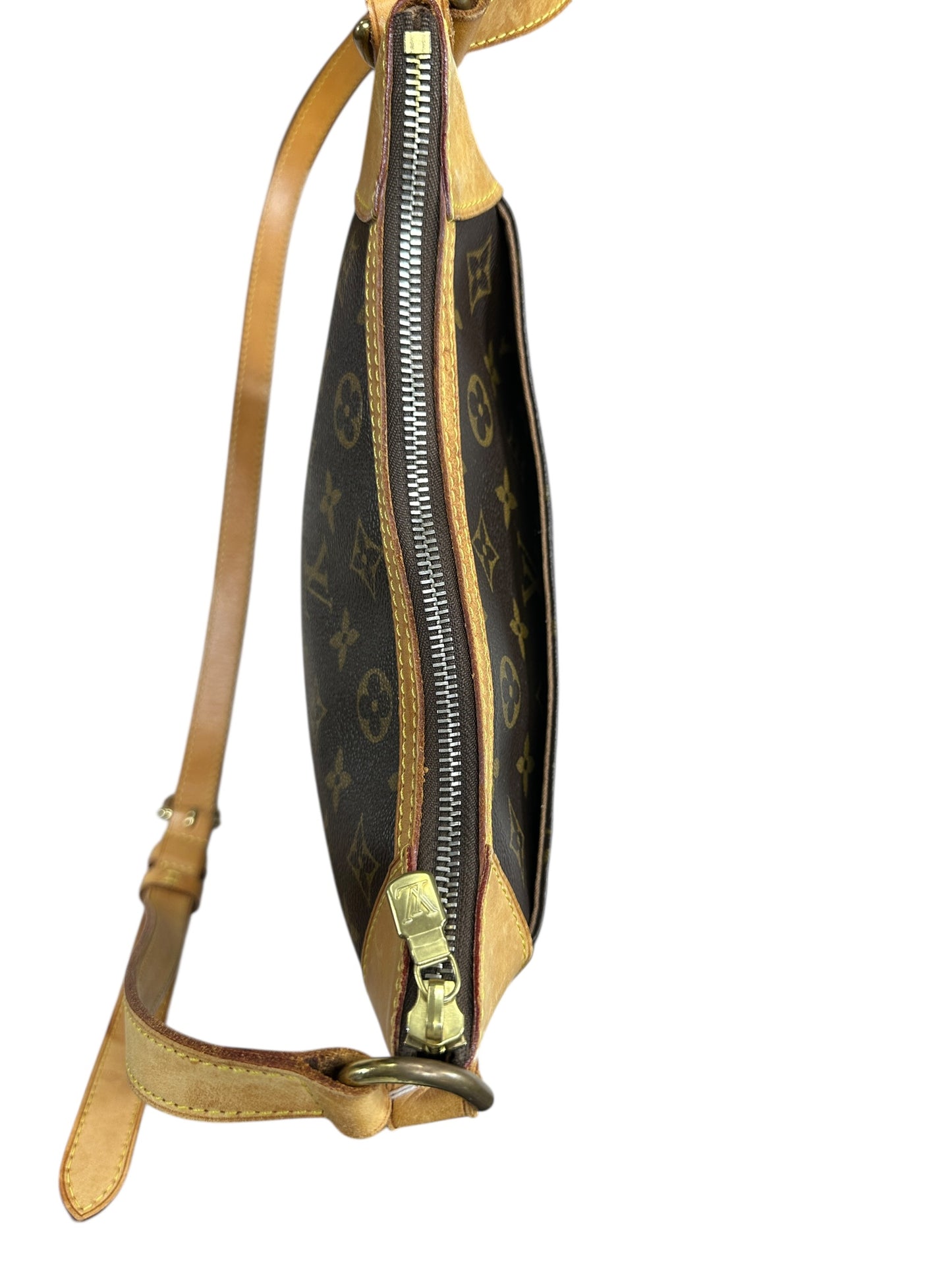 LOUIS VUITTON Monogram Odeon PM Crossbody Bag Brown Gold Hardware LO2265