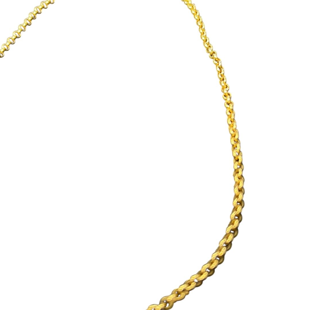 ACCESSORY UNBRANDED Gold Rollo Chain Gold Gold-tone Je1