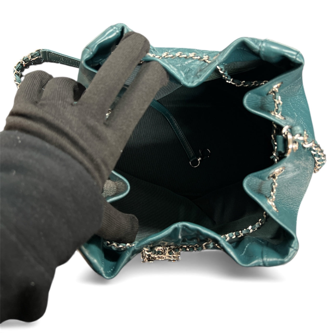 CHANEL Matelasse Drawstring Handbag CH1994