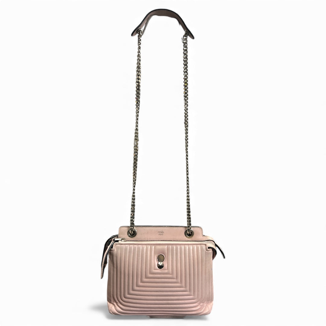 FENDI Pink Quilted Shoulder Bag FE347 – T-Family