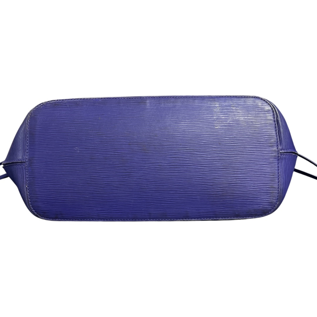 LOUIS VUITTON Epi Neverfull MM Fig Purple Tote Bag LO2178