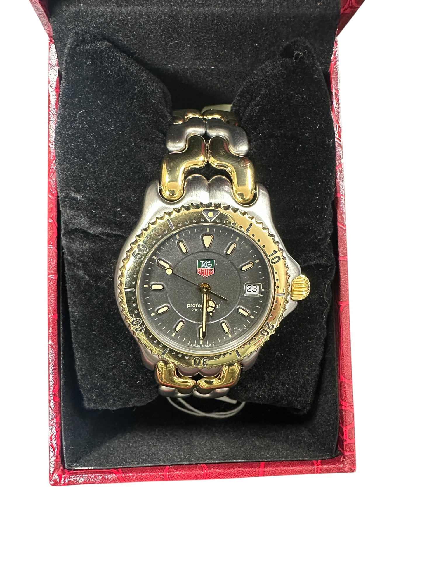 TAG HEUER Professional 200 Meters Two-Tone Gray Dial Men's Watch - ER57