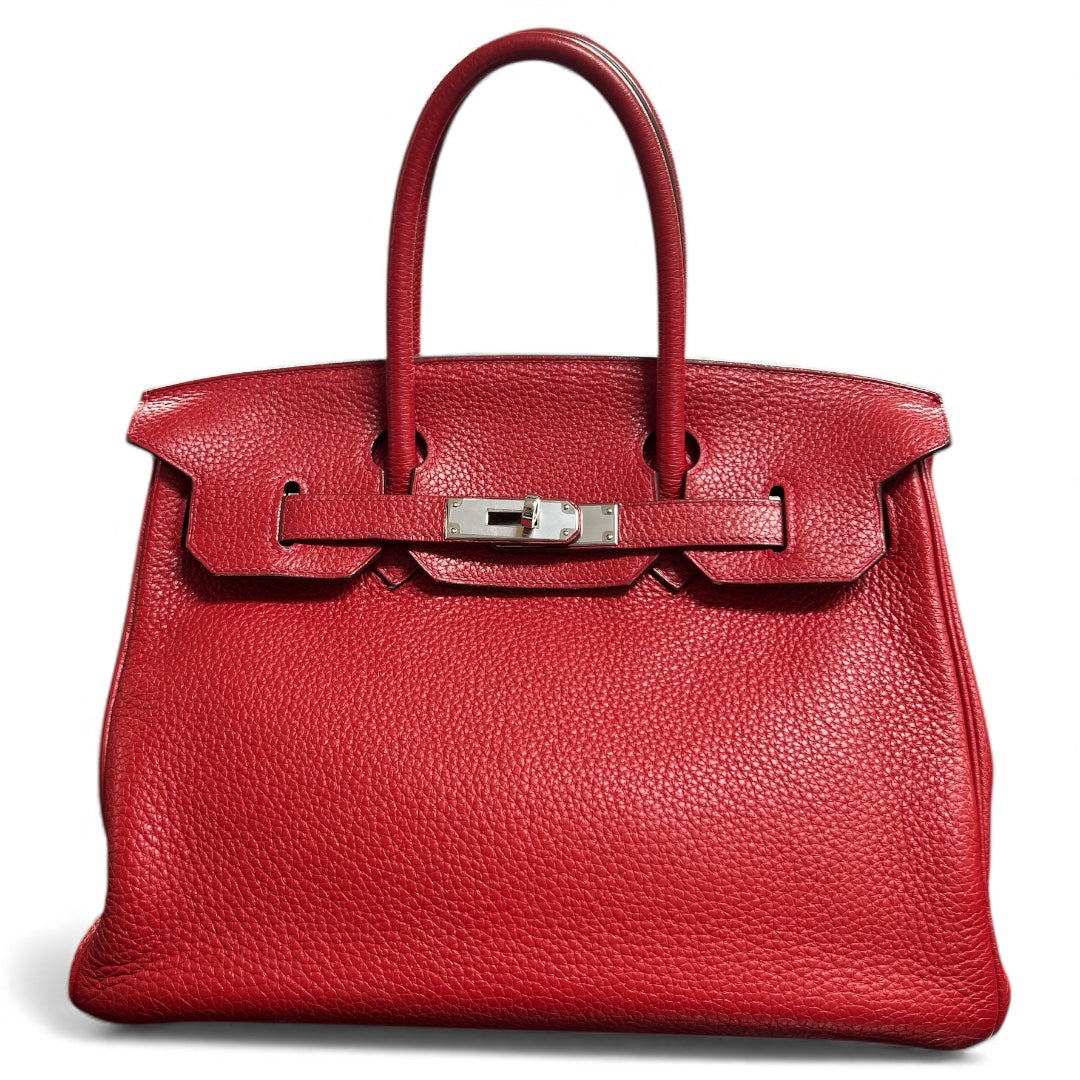 HERMES Birkin Verso 25 Togo Rouge HE371