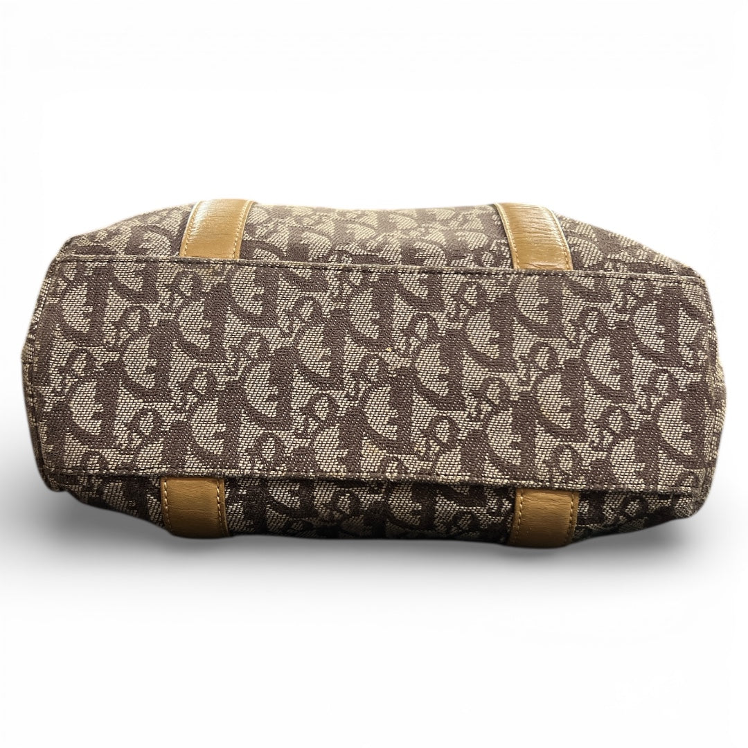 Christian Dior ロゴトートバッグ ベージュ/ブラウン Ch1690 – T-Family