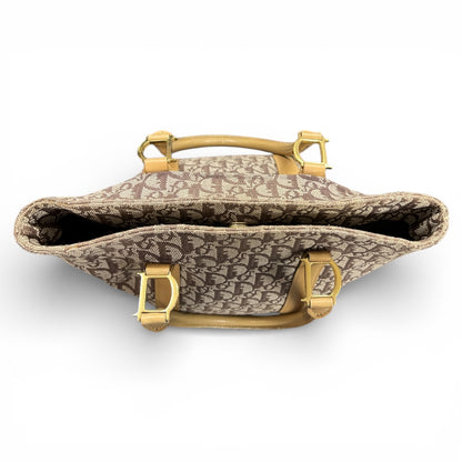 Christian Dior Logo Tote Bag Beige/Brown Ch1690
