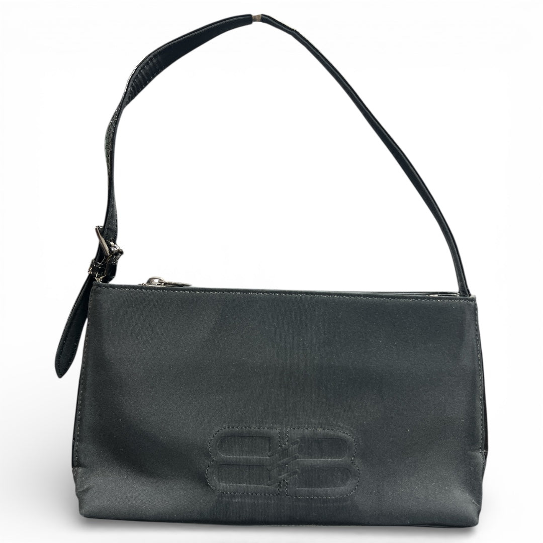 BALENCIAGA Black Nylon Handbag Ba33