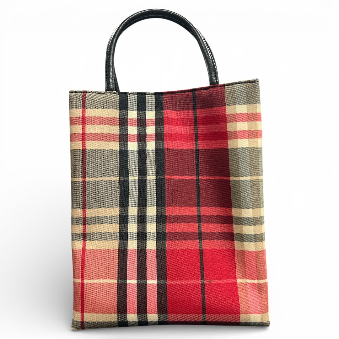 Burberry チェック柄 ハンドバッグ BU942 – T-Family