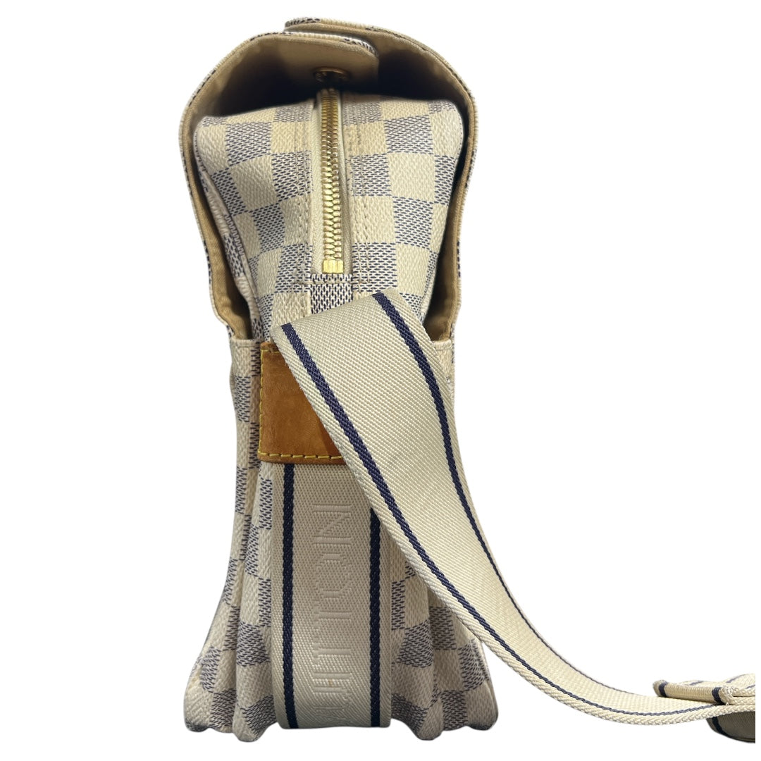 Louis Vuitton Naviglio Damier Azur Canvas Crossbody Messenger Bag - LO2181