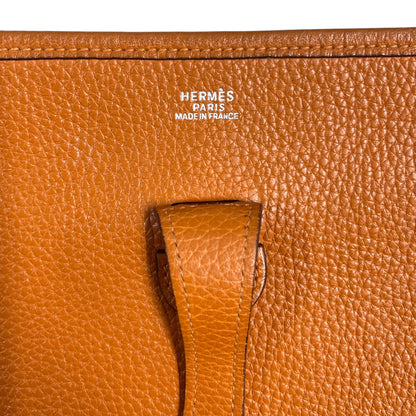 Hermès Evelyne I Leather Shoulder Bag Orange HE356