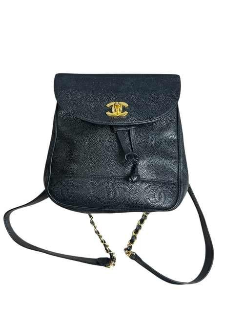 Chanel Boy Flap Bag Caviar Leather Black CH2098