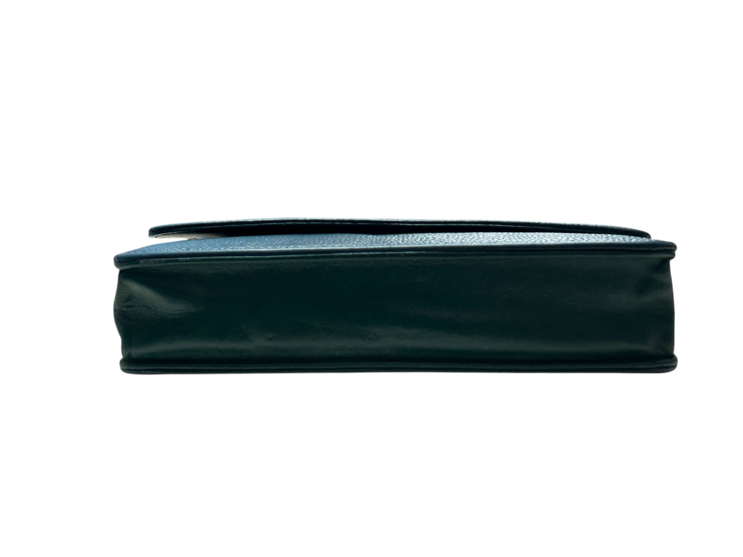 Chanel Timeless CC Caviar Leather Wallet on Chain WOC Teal CH2099