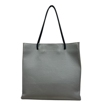 BALENCIAGA Canvas Everyday Tote Bag Gray Silver Hardware Ba40