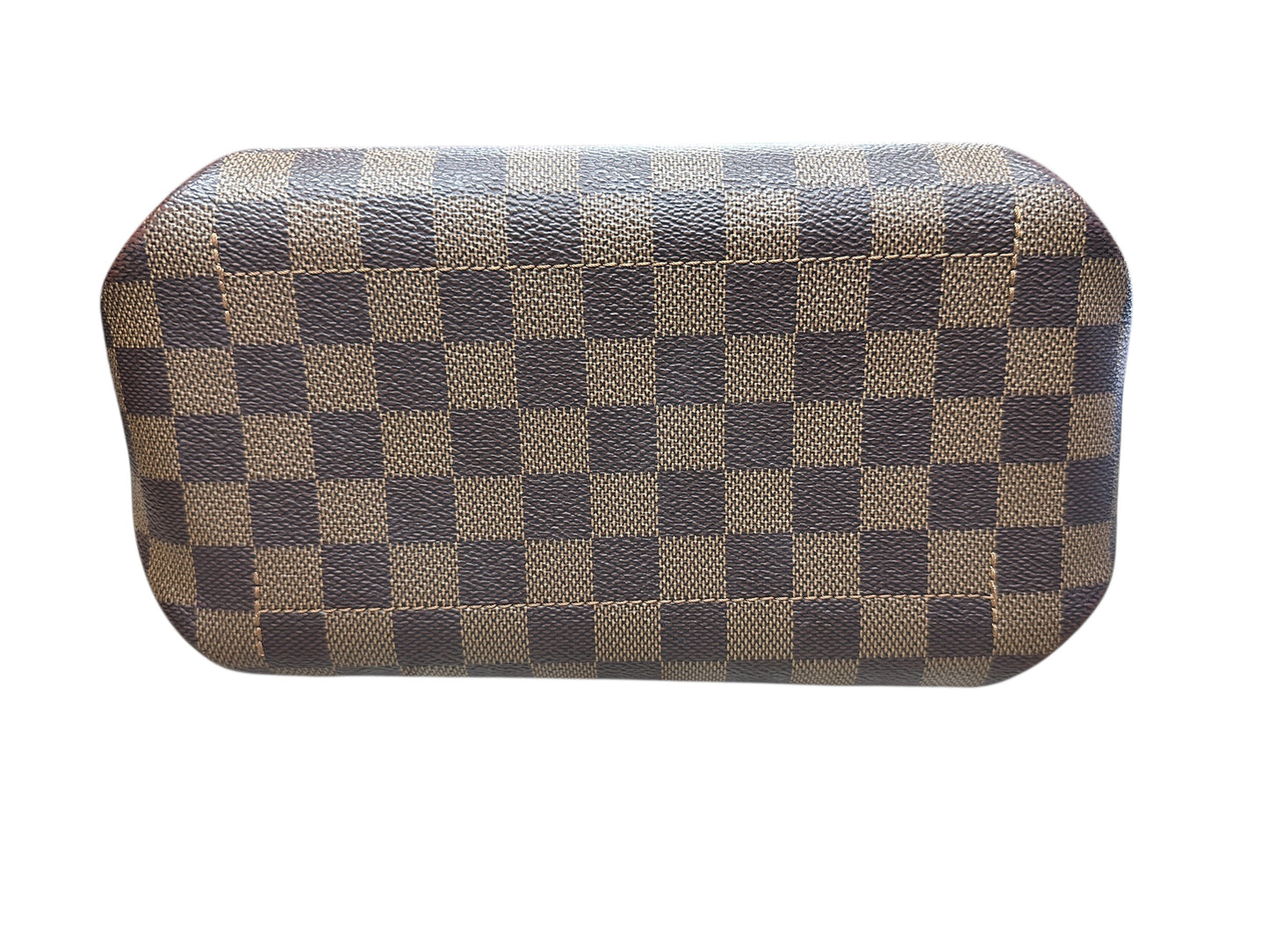 LOUIS VUITTON Damier Ebene Cabas Beaubourg Tote Bag Brown Gold Hardware LO2214