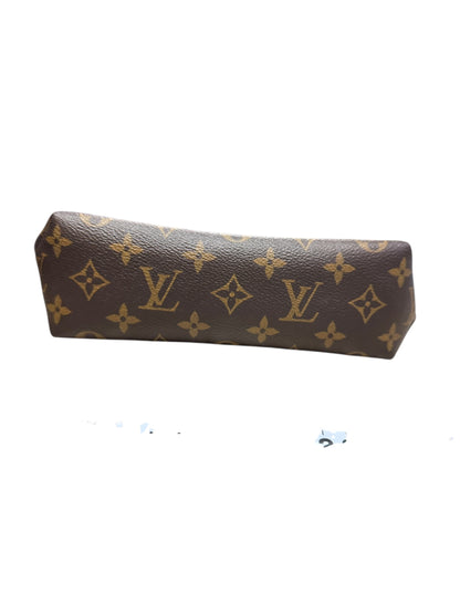 LOUIS VUITTON Monogram Locky BB Handbag Brown/Black Gold Hardware LO2218