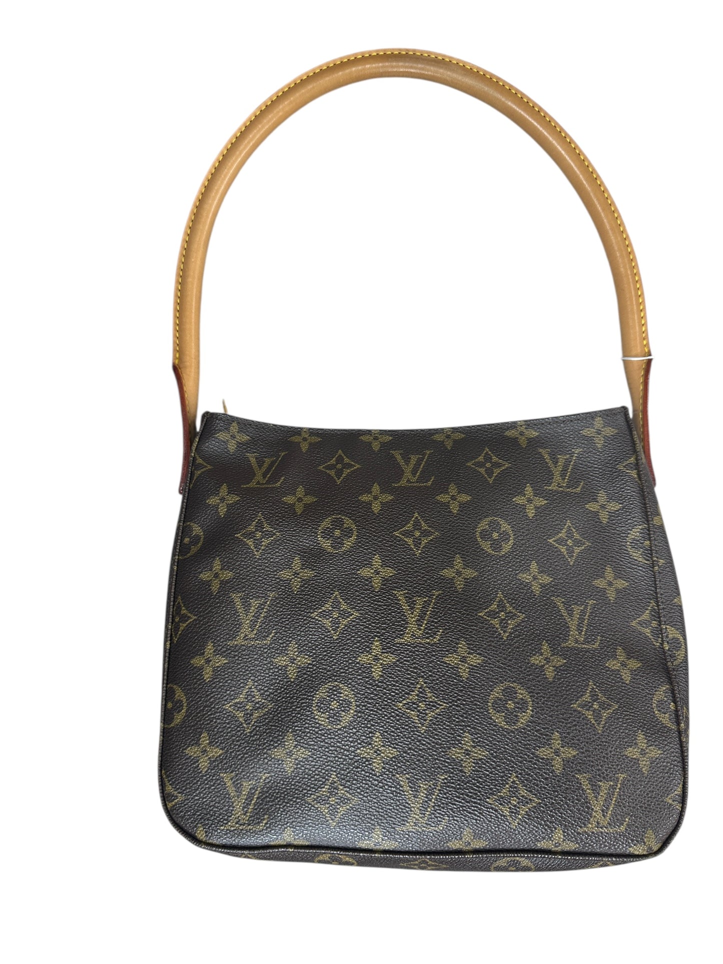 LOUIS VUITTON Monogram Pochette Accessoires Pouch Brown Gold Hardware LO2260