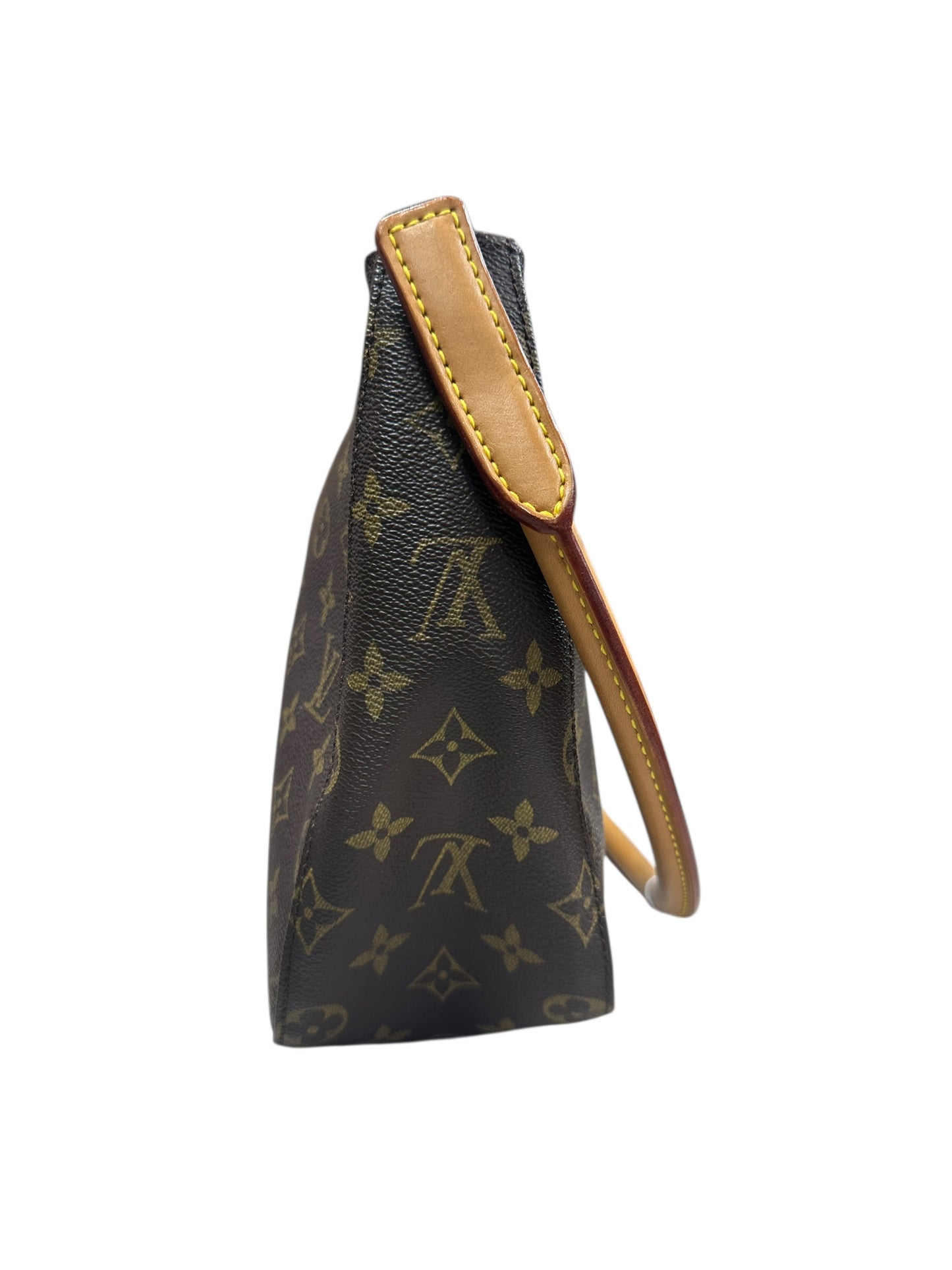 LOUIS VUITTON Monogram Pochette Accessoires Pouch Brown Gold Hardware LO2260