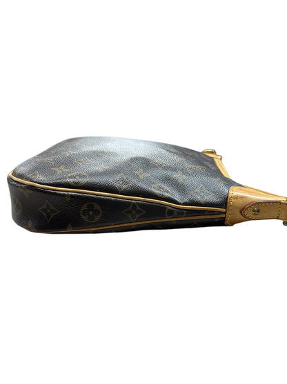 LOUIS VUITTON Monogram Odeon PM Crossbody Bag Brown Gold Hardware LO2265