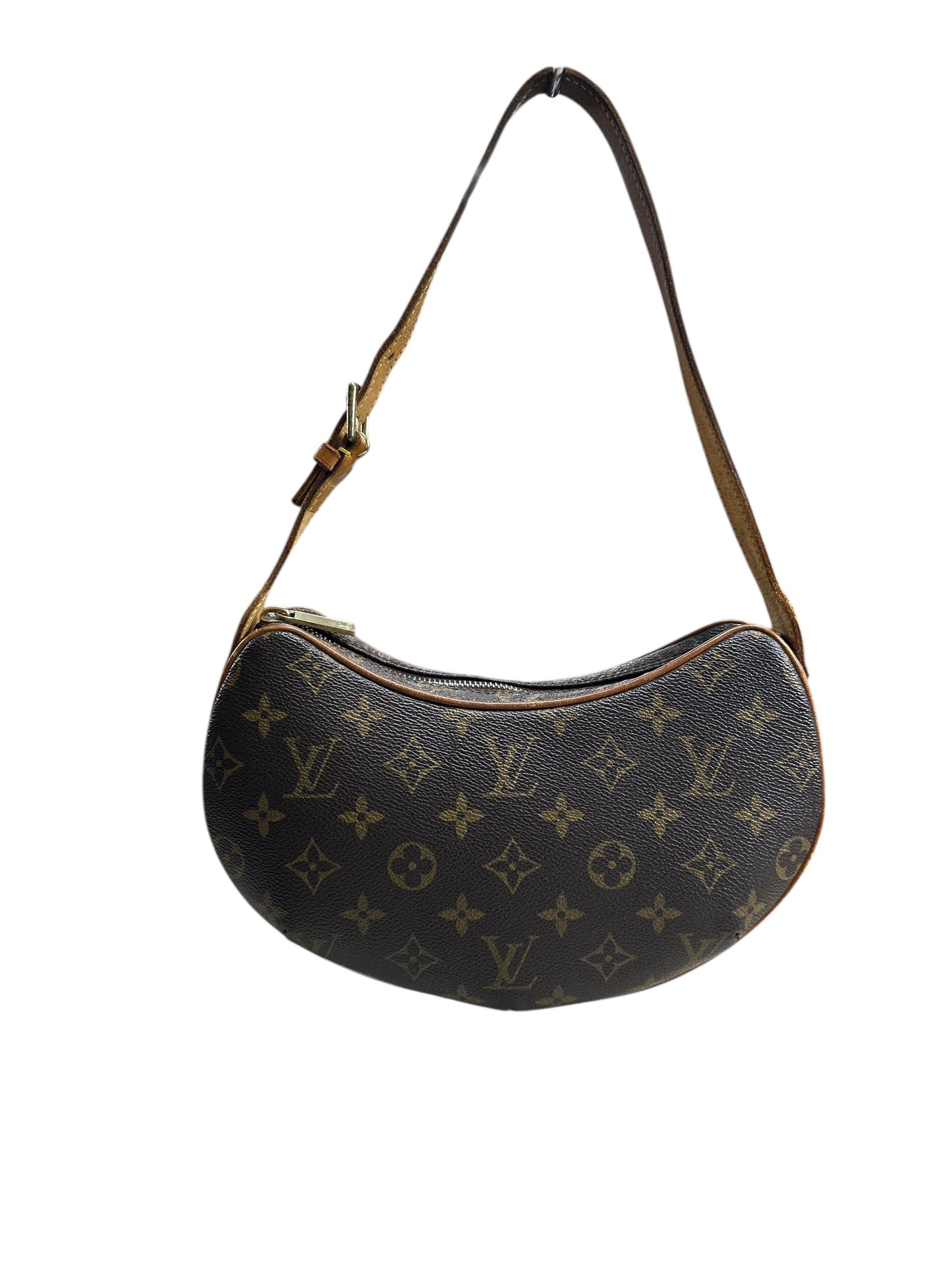 LOUIS VUITTON Monogram Viva Cite PM Shoulder Bag Brown Gold Hardware LO2273