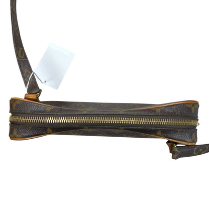 LOUIS VUITTON Monogram Marly Bandouliere Crossbody Bag Brown Gold Hardware LO2304