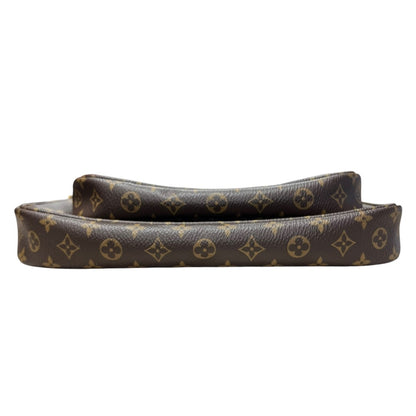 LOUIS VUITTON Monogram Multi Pochette Accessoires Crossbody Bag Brown Gold Hardware LO2319