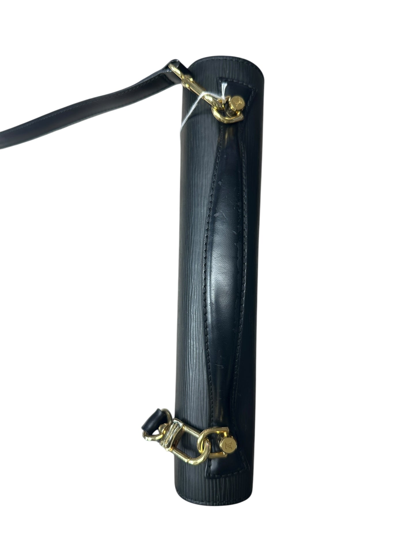 LOUIS VUITTON Epi Locky BB Handbag Black Gold Hardware LO2310