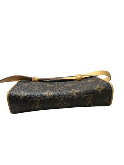 LOUIS VUITTON Monogram Viva Cite PM Crossbody Bag Brown Gold Hardware LO2320