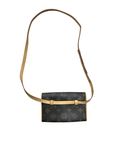 LOUIS VUITTON Monogram Viva Cite PM Crossbody Bag Brown Gold Hardware LO2320