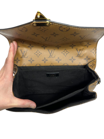 LOUIS VUITTON Monogram Reverse Dauphine MM Shoulder Bag LO2350