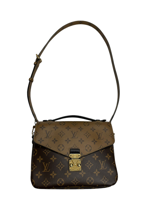 LOUIS VUITTON Monogram Reverse Dauphine MM Shoulder Bag LO2350