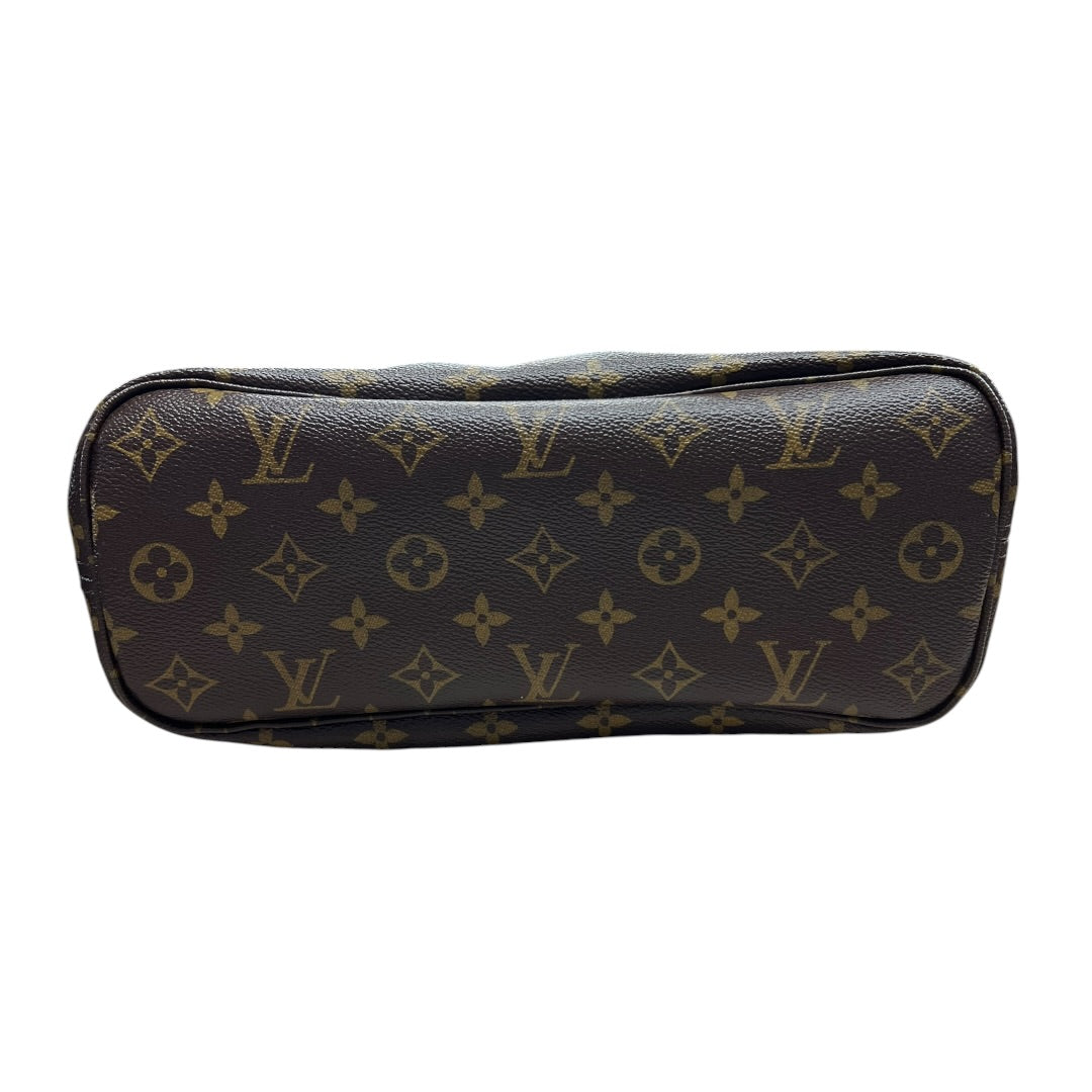 LOUIS VUITTON Monogram Neverfull MM Takashi Murakami Tote Bag Brown Gold Hardware LO2351