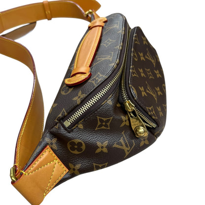 LOUIS VUITTON Monogram Bumbag Belt Bag Brown Gold Hardware LO2355
