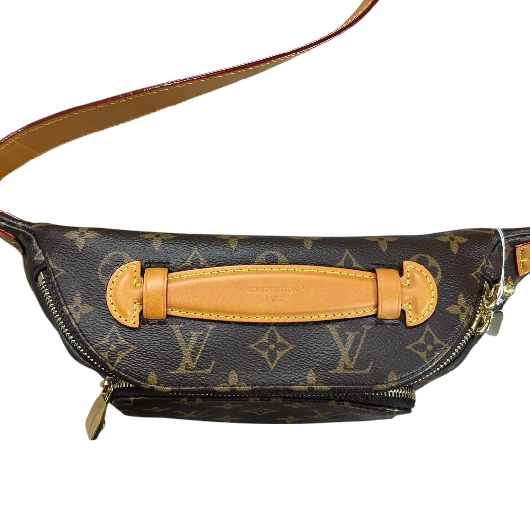 LOUIS VUITTON Monogram Bumbag Belt Bag Brown Gold Hardware LO2355