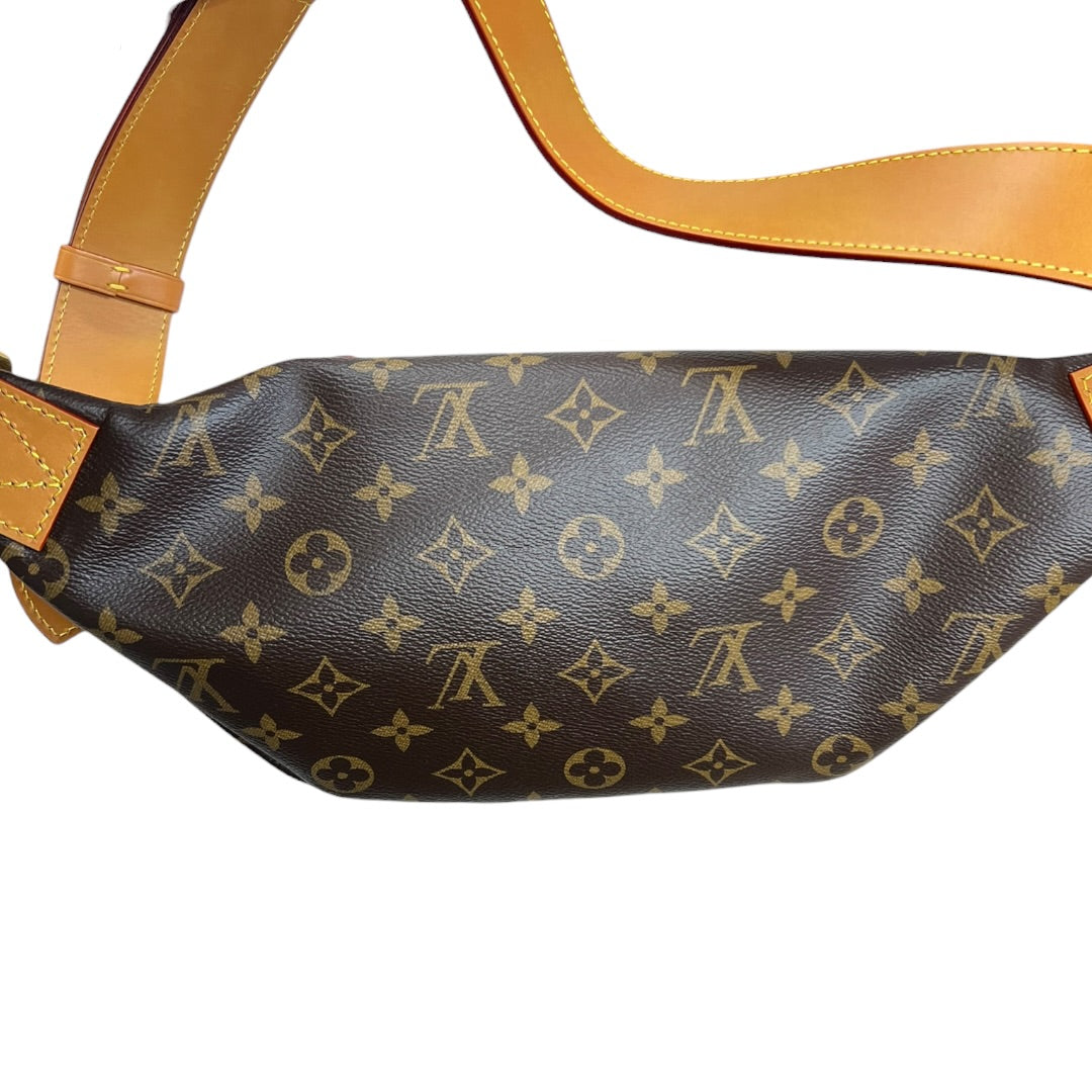 LOUIS VUITTON Monogram Bumbag Belt Bag Brown Gold Hardware LO2355