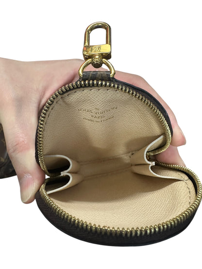 LOUIS VUITTON Monogram Multi Pochette Accessoires Crossbody Bag Brown Khaki Gold Hardware LO2361