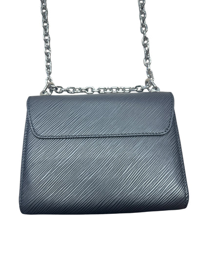LOUIS VUITTON Epi Twist PM Shoulder Bag Black Silver Hardware LO2363