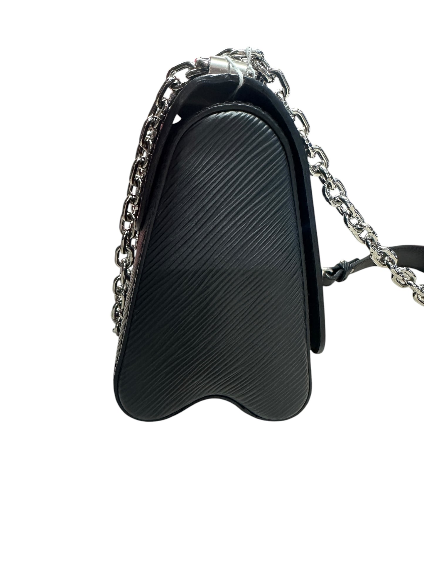 LOUIS VUITTON Epi Twist PM Shoulder Bag Black Silver Hardware LO2363