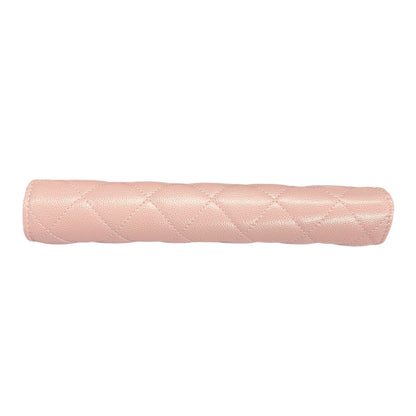 CHANEL Caviar Classic Long Flap Wallet Pink Gold Hardware CH2140