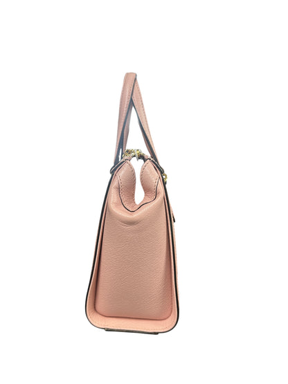 GUCCI GG Denim Ophidia Small Tote Bag Blue Pink Gold Hardware GU611
