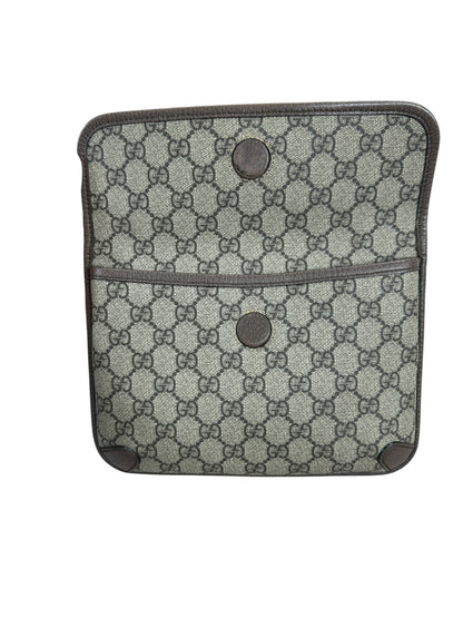 GUCCI GG Supreme Neo Vintage Belt Bag Beige Brown GU612