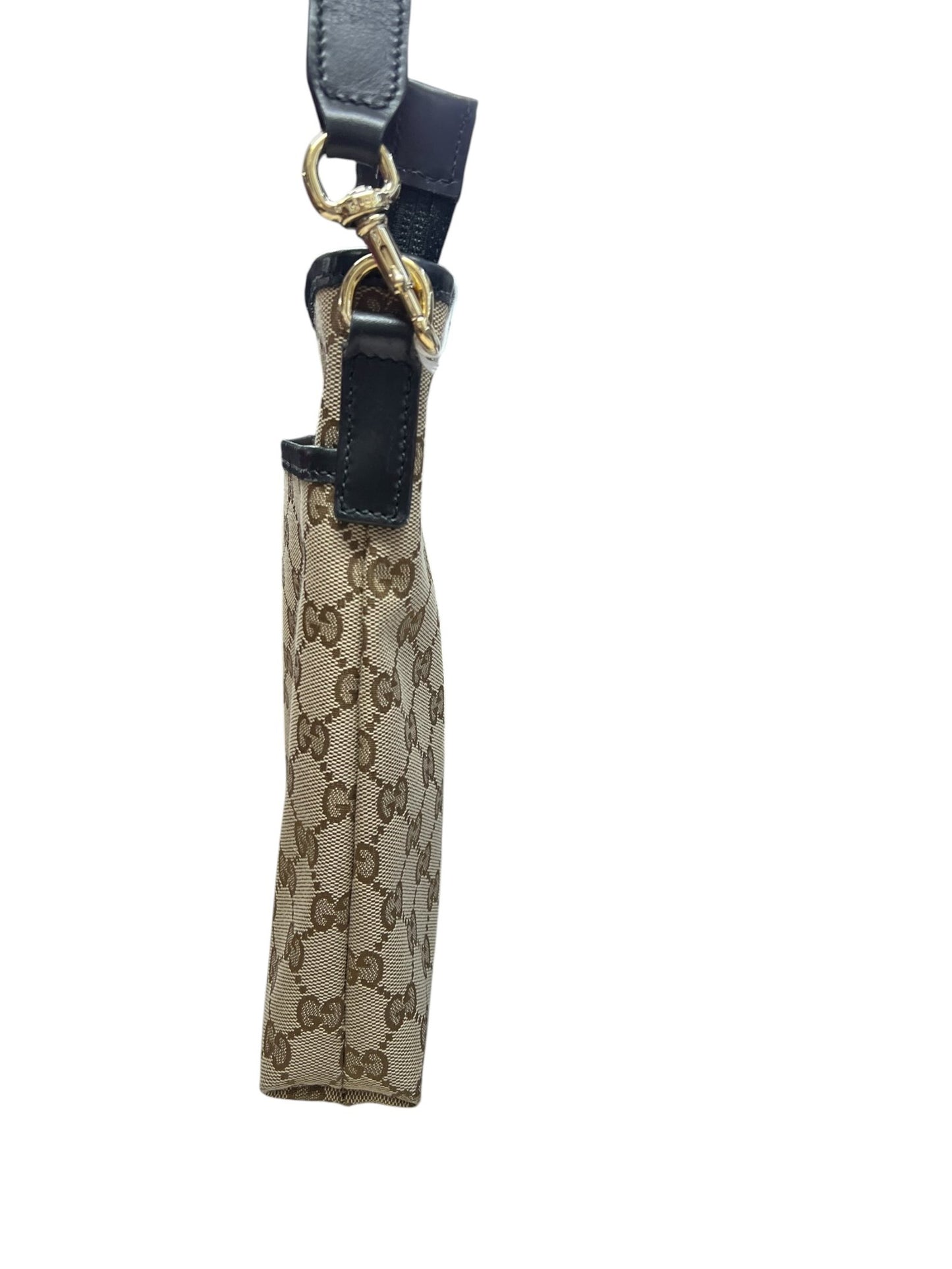 GUCCI GG Canvas GG Canvas Web Crossbody Bag Shoulder Bag Beige, Brown, Red, Green, Black Gold Hardware Gu619