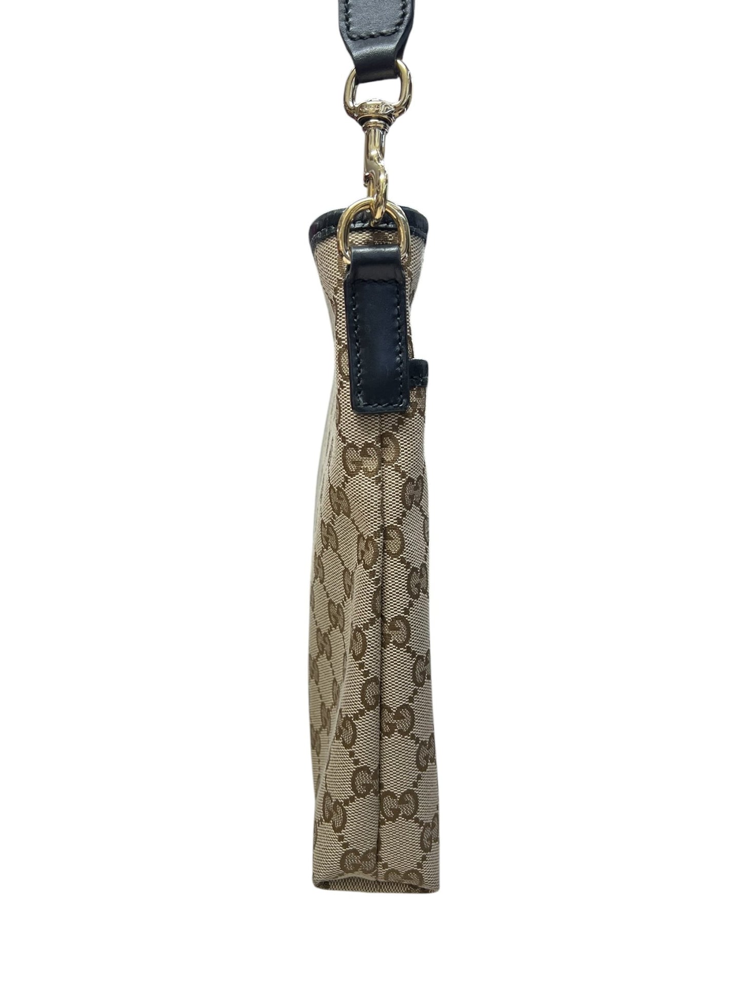GUCCI GG Canvas GG Canvas Web Crossbody Bag Shoulder Bag Beige, Brown, Red, Green, Black Gold Hardware Gu619