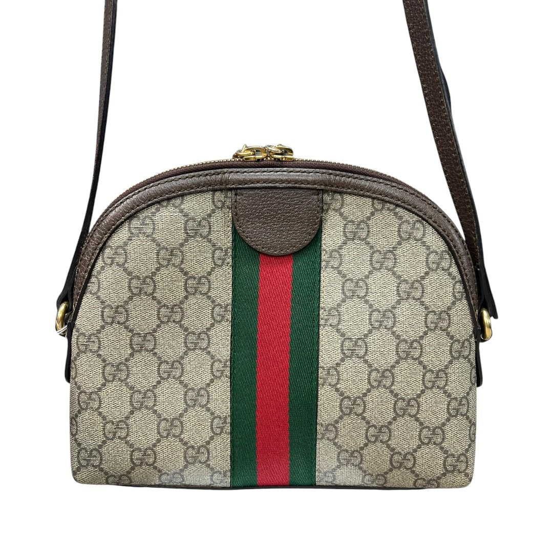 GUCCI GG Supreme Canvas Ophidia GG Small Shoulder Bag Beige, Ebony, Brown, Red, Green, Teal Gold Hardware GU622