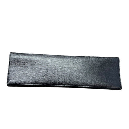 UNKNOWN Textured Leather UNKNOWN Handbag Black Gold Hardware Ch2156