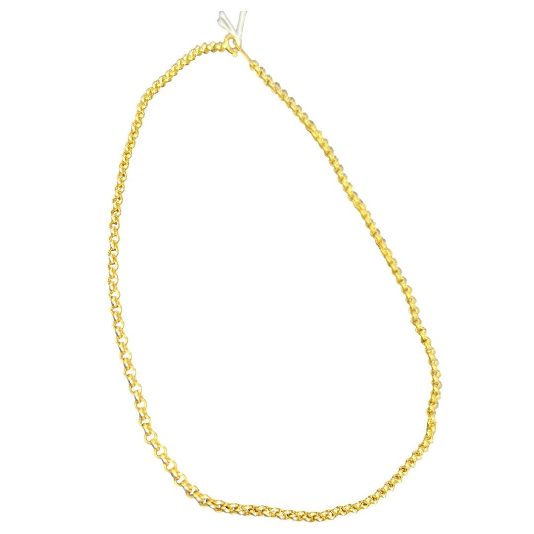 ACCESSORY UNBRANDED Gold Rollo Chain Gold Gold-tone Je1