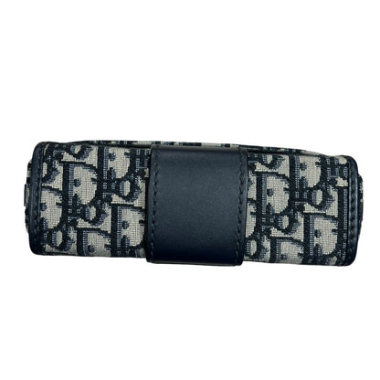 DIOR Oblique Canvas 30 Montaigne Belt Pouch Belt Bag Blue, Beige, Navy Gold Hardware Ch2181