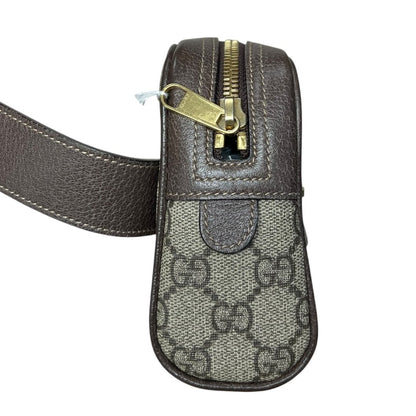 GUCCI GG Supreme Canvas Ophidia GG Supreme Belt Bag Belt Bag Beige/Ebony/Brown/Red/Green Gold Hardware GU681