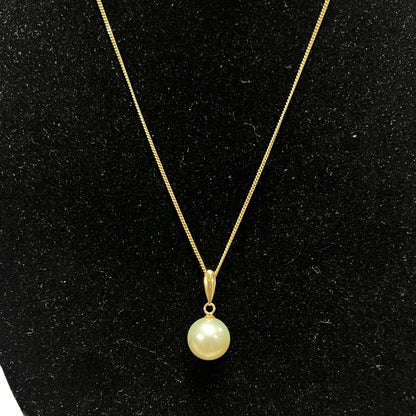 ACCESSORY UNBRANDED Gold-tone, Pearl Necklace Gold, Cream Gold-tone Hardware je20