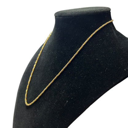 ACCESSORY UNBRANDED K18/PT850 Combi Gold, Silver Gold-tone Clasp je27