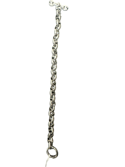 Accessory HOORSENBUHS Sterling Silver Tri-Link Diamond Bracelet Silver je62